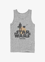 Star Wars The Mandalorian Sunset Duo Tank Top