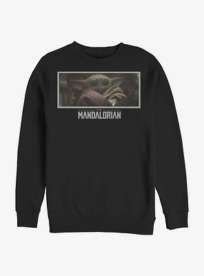 Star Wars The Mandalorian Child Stare Sweatshirt