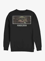 Star Wars The Mandalorian Child Stare Sweatshirt