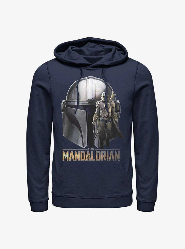 Star Wars The Mandalorian Mando Helmet Hoodie