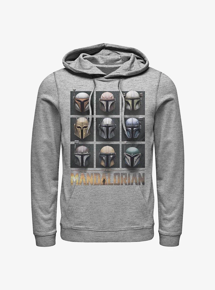 Star Wars The Mandalorian Mando Helmet Boxup Hoodie