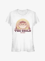 Star Wars The Mandalorian Sunset Child Girls T-Shirt