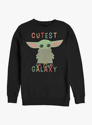 Star Wars The Mandalorian Cutest Little Child Crew Sweatshirt