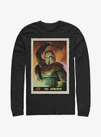 Star Wars The Mandalorian Armorer Card Long-Sleeve T-Shirt