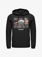 Star Wars The Mandalorian Child Song Meme Hoodie