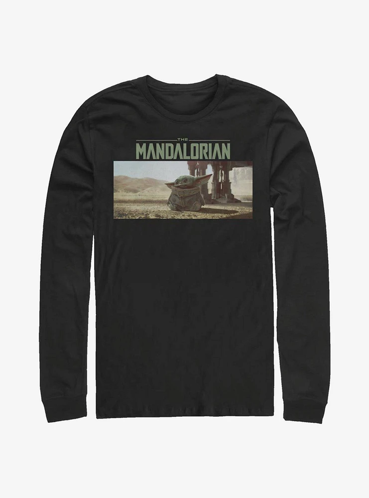 Star Wars The Mandalorian Child Still Looking Long-Sleeve T-Shirt