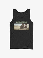 Star Wars The Mandalorian Child Still Looking Tank Top