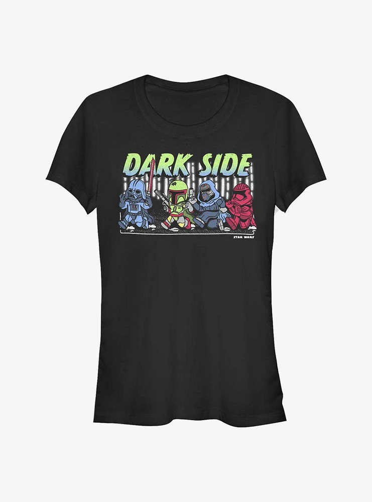 Star Wars Dark Side Chase Girls T-Shirt