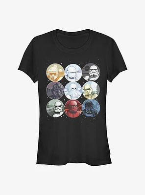 Star Wars Trooper Planets Girls T-Shirt