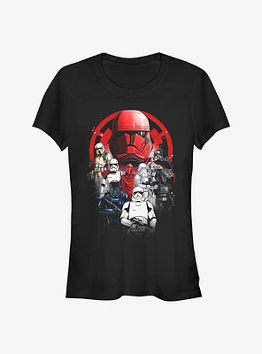 Star Wars Troops Poster Girls T-Shirt