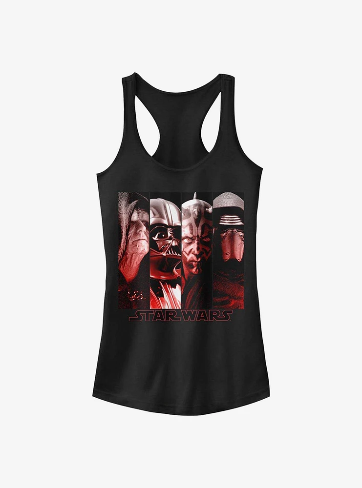 Star Wars Line Up Girls Tank Top