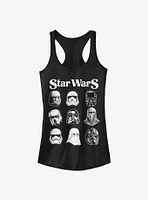 Star Wars Trooper Helmets Girls Tank Top