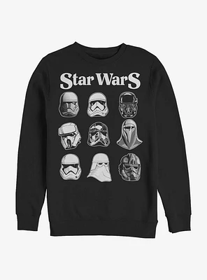 Star Wars Trooper Helmets Sweatshirt