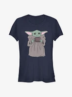 Star Wars The Mandalorian Child Tea Drinker Girls T-Shirt