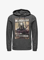 Star Wars The Mandalorian Creed Hoodie