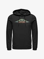 Star Wars The Mandalorian Child Drawing Hoodie