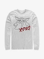 Star Wars The Mandalorian Child XoXo Long-Sleeve T-Shirt