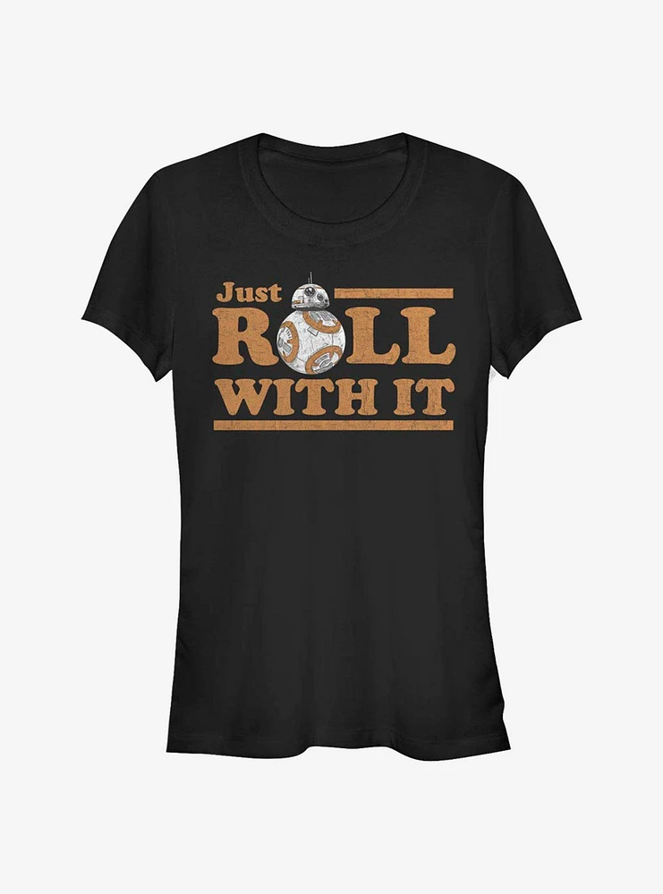 Star Wars: The Last Jedi Just Roll Girls T-Shirt