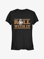 Star Wars: The Last Jedi Just Roll Girls T-Shirt