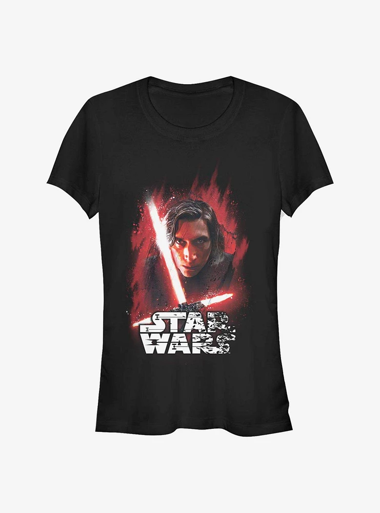 Star Wars: The Last Jedi Kylo Blast Girls T-Shirt