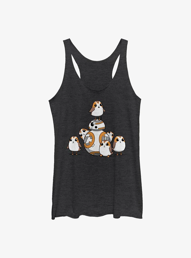 Star Wars: The Last Jedi BB-8 And Porgs Girls Tank