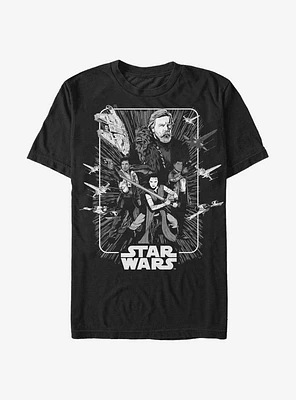 Star Wars: The Last Jedi Heroes Return T-Shirt