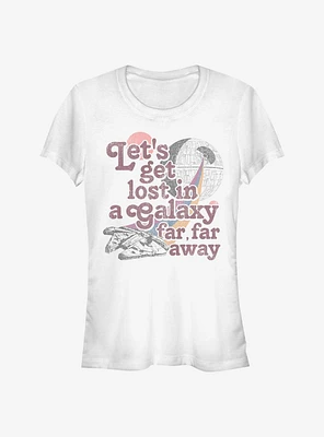 Star Wars Get Lost A Galaxy Girls T-Shirt