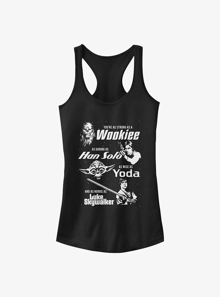 Star Wars Dad Force Girls Tank