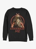 Star Wars Jar Binks Crew Sweatshirt