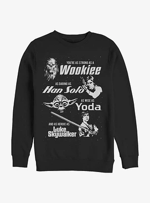 Star Wars Dad Force Crew Sweatshirt