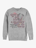 Star Wars Get Lost A Galaxy Crew Sweatshirt