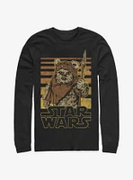 Star Wars Ewok Gradient Long-Sleeve T-Shirt