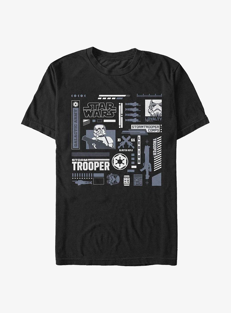 Star Wars Trooper Elements T-Shirt