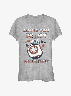 Star Wars: The Force Awakens BB-8 My Valentine Girls T-Shirt