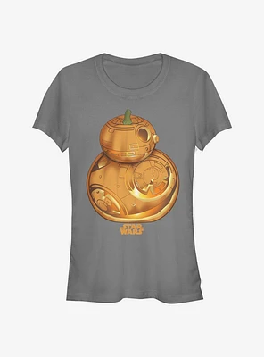 Star Wars: The Force Awakens BB-8 Pumpkin Logo Girls T-Shirt