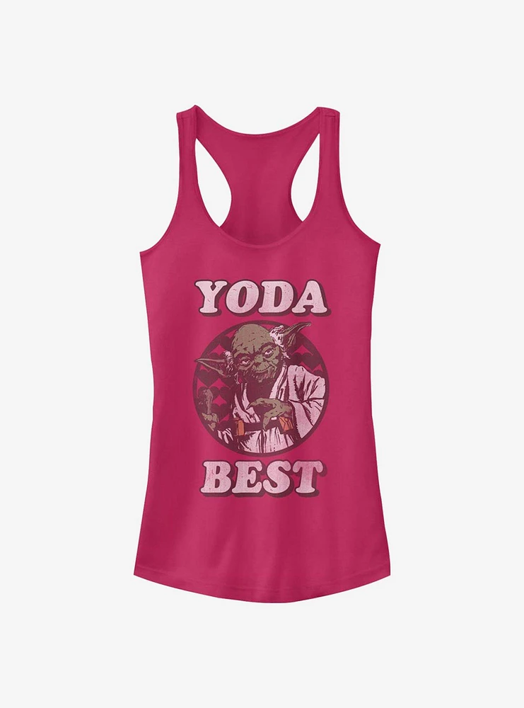 Star Wars Yoda Best Girls Tank