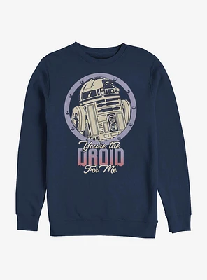 Star Wars Droid For Me Crew Sweatshirt