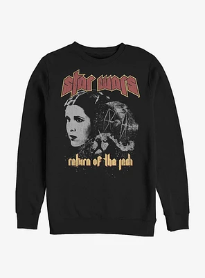 Star Wars Rock Leia Crew Sweatshirt