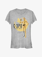 Star Wars C-3PO Galaxy Adventures Girls T-Shirt