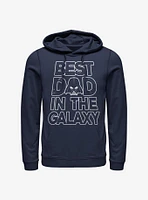 Star Wars Darth Vader Galaxy Dad Hoodie