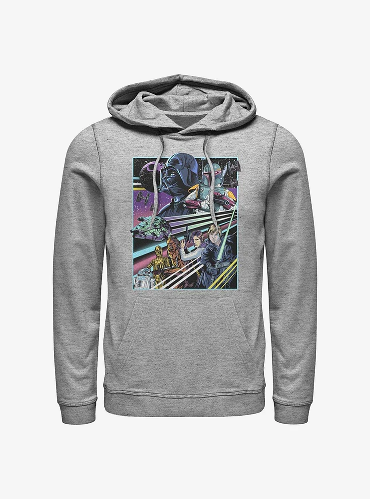 Star Wars Rebellion Poster Hoodie