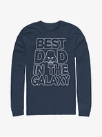 Star Wars Darth Vader Galaxy Dad Long-Sleeve T-Shirt