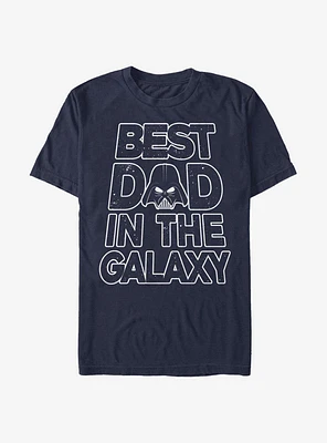 Star Wars Darth Vader Galaxy Dad T-Shirt