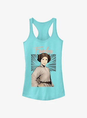 Star Wars Leia Fearless Girls Tank