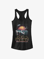 Star Wars Retro X-Wing Girls Tank