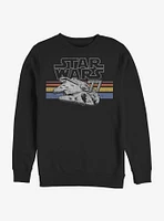 Star Wars Falcon Stripes Crew Sweatshirt