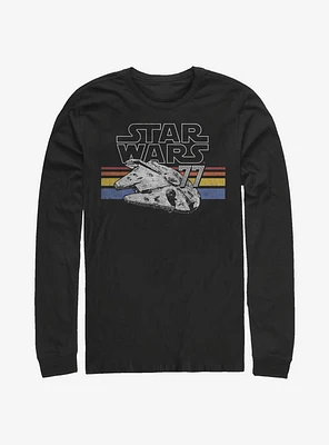 Star Wars Falcon Stripes Long-Sleeve T-Shirt