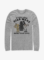 Star Wars Raise Your Hands Long-Sleeve T-Shirt