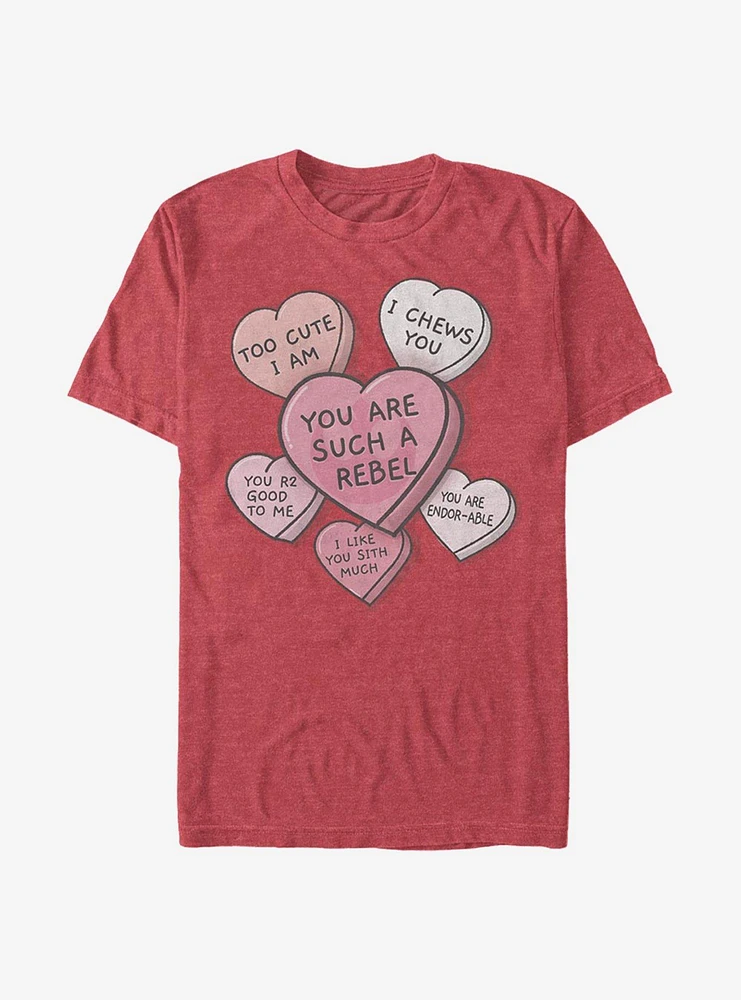 Star Wars Candy Hearts T-Shirt