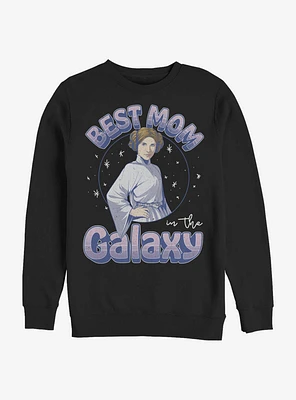 Star Wars Best Mom Galaxy Crew Sweatshirt